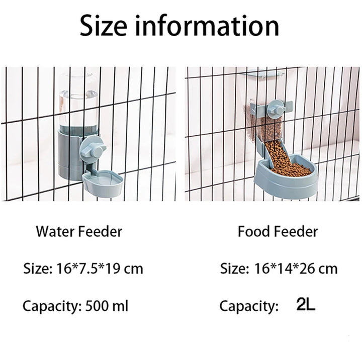 Automatic Pet Feeder Cage