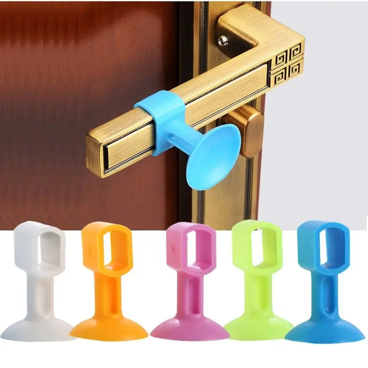 Soft Rubber Pad Protect The Wall Door Stopper Door Fender Anti-Collision House Door Stopper Cellphone Upholder