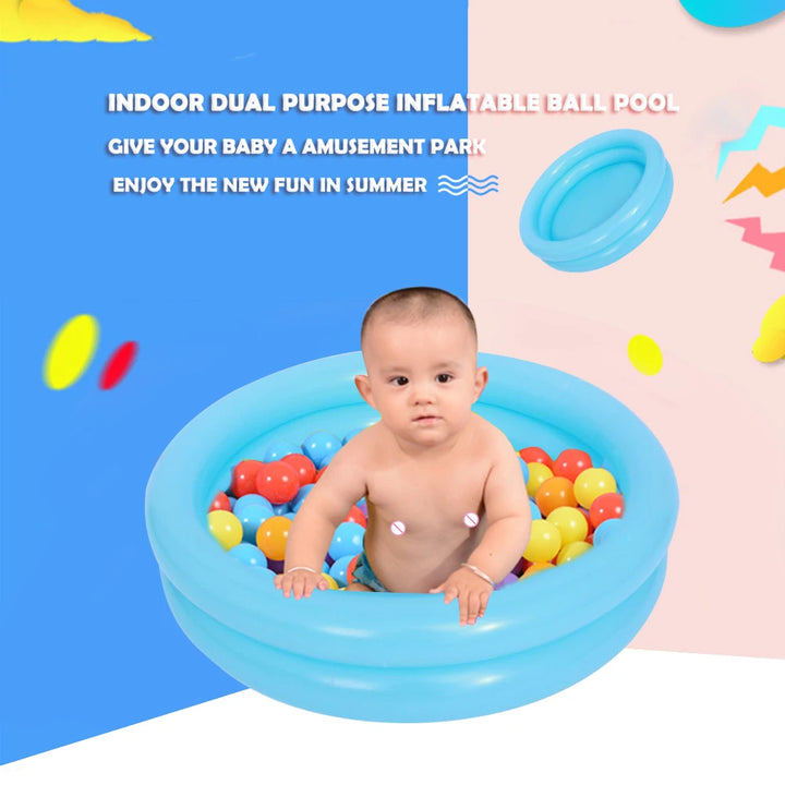 Summer Baby Inflatable Swimming Pool Portable Kids Outdoor Paddling Infant Pool 60cm Round Children Bath Room Swimming Ring Toys