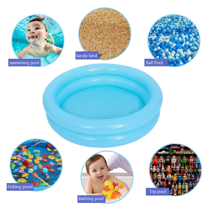 Summer Baby Inflatable Swimming Pool Portable Kids Outdoor Paddling Infant Pool 60cm Round Children Bath Room Swimming Ring Toys