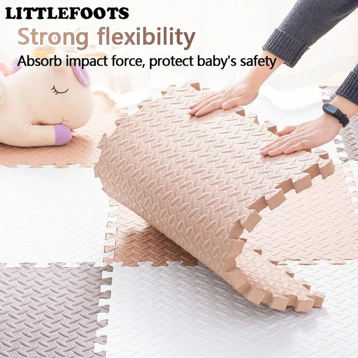 Solid Color Baby Children's Room Game Mat Carpet Playing Activity Gym Mat Puzzle Environmental Protection Mat