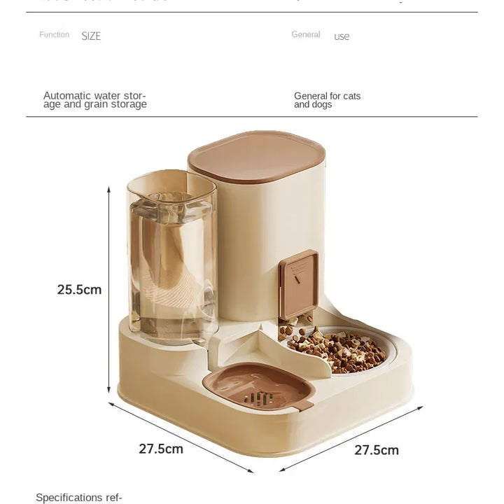 Automatic Feeding and Water Feeding All-in-one Machine