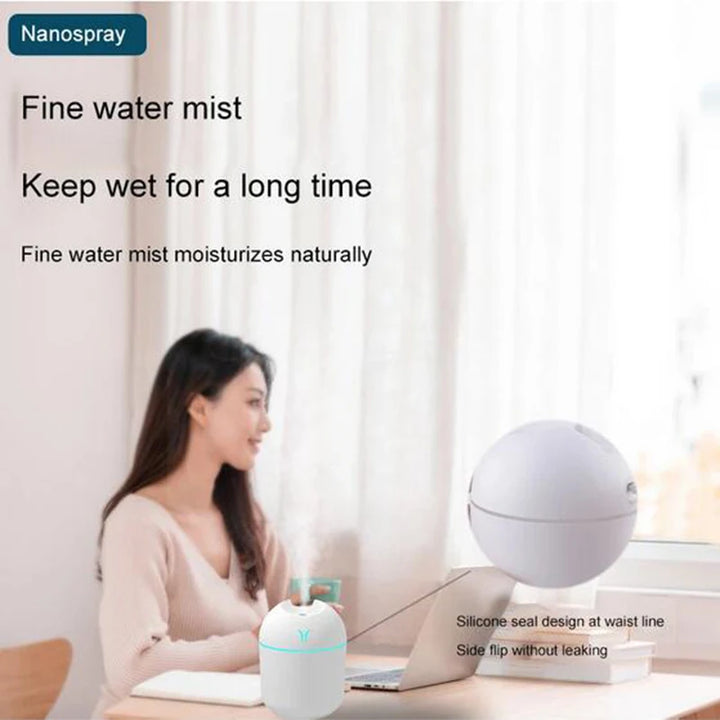 Mini Large Mist Volume USB Air Humidifier Household Small Desktop Intelligent Car New Aromatherapy Machine