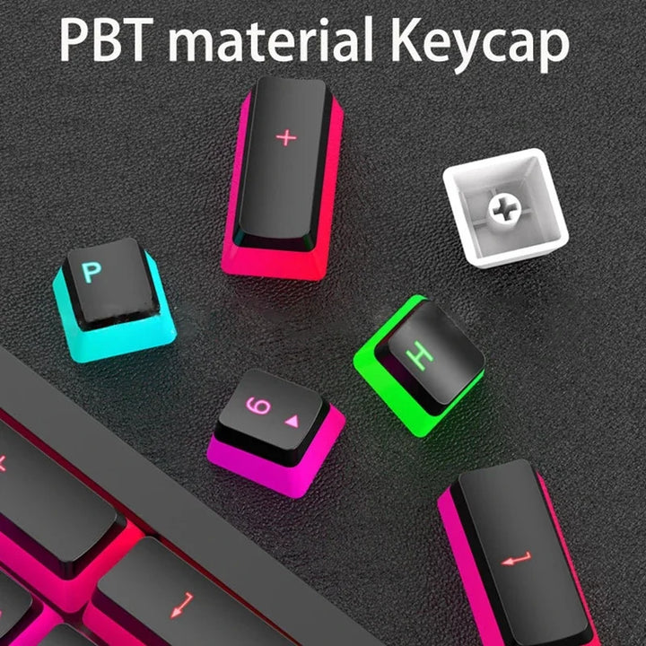 129Keys Keyboard Keycap OEM Profile PBT Material Key Cap