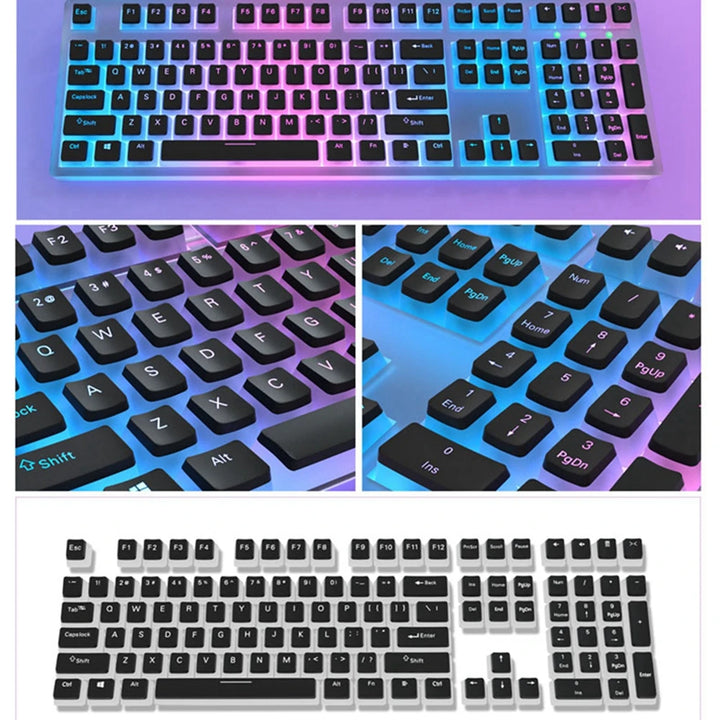 129Keys Keyboard Keycap OEM Profile PBT Material Key Cap