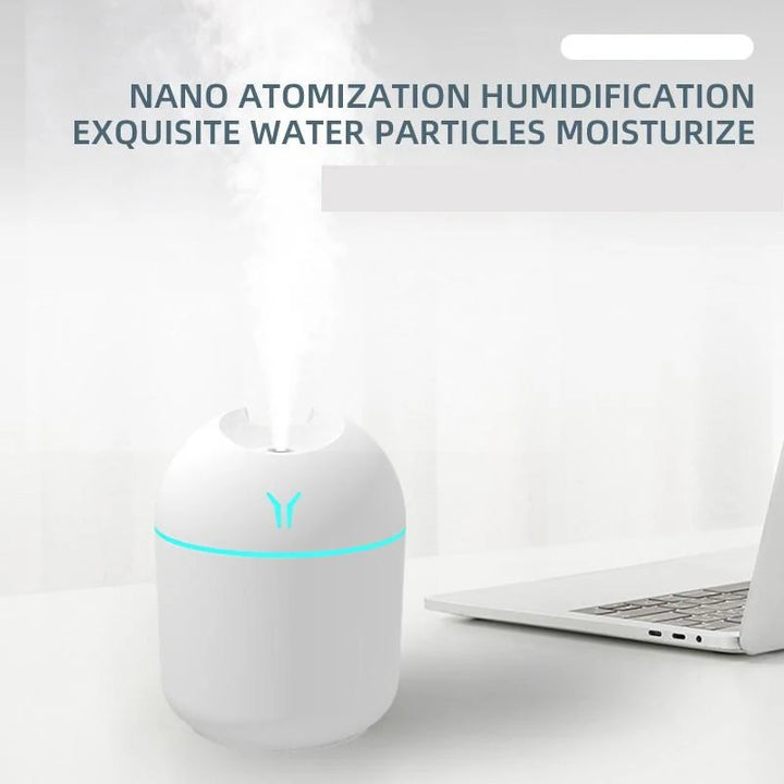 Mini Large Mist Volume USB Air Humidifier Household Small Desktop Intelligent Car New Aromatherapy Machine