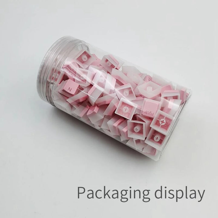 129Keys Keyboard Keycap OEM Profile PBT Material Key Cap